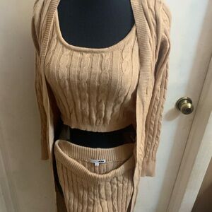 Fashion Nova 3 piece set size small